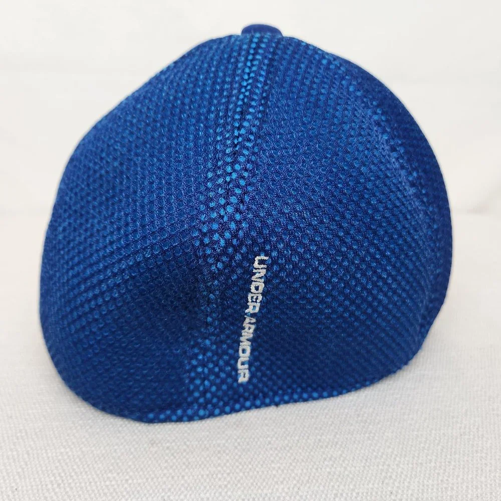 Under Armour Youth Boys Small / Medium Fitted Mesh Baseball hat Logo Golf